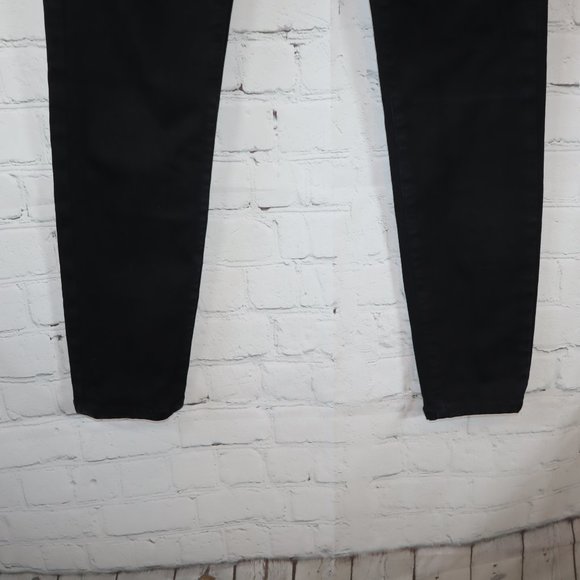AGOLDE Filter Free Black High Rise Skinny Jeans Women's Size 25 - Picture 3 of 9